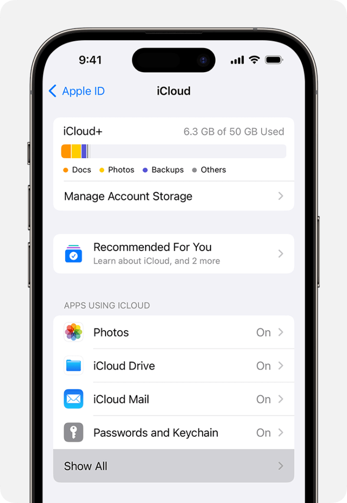 صور iCloud