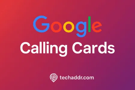 Google Calling Cards